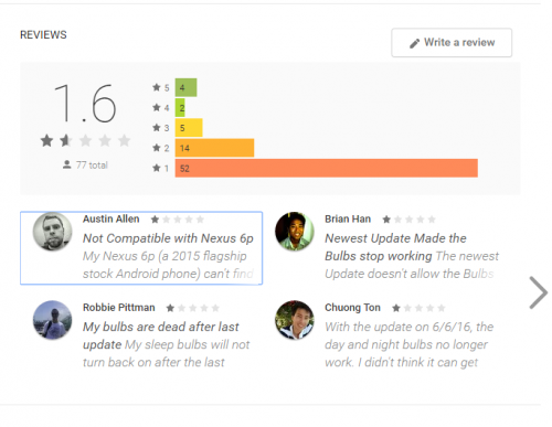Screenshot of C by GE Google Play Store Reviews